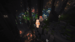 Caving with Nyan Cat
