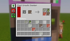 Growth Chamber with ore canes