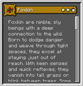 Foxkin Origin