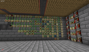 Wall of Factory Gauges