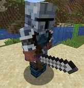 Player hold sword