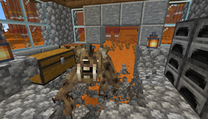 Skinwalker breaks the block