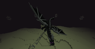 Ender Dragon (flying)