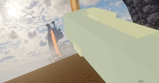 VR showcase screenshot outside