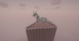 Rayquaza in Structure