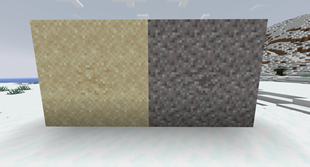 Block comparison vanilla