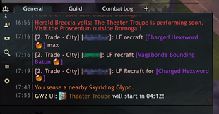 Chat frame (GW2 Skin)
