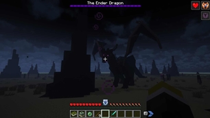 scary dragon with complimentary shaders unbound