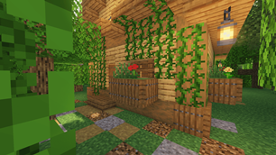 House in forest
