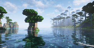 "Complementary" Shader + Cool Coastal Biome 2