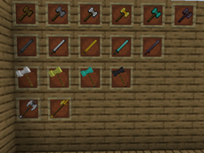 All weapons in mod