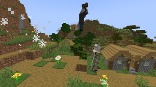 vindicator x iron golem