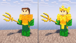 Atlan's Armor Versions