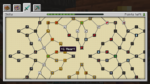 Skill Trees for Magic, Combat, and Mining