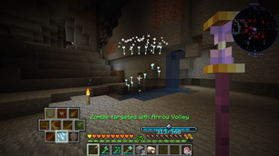 Casting Magic from Iron's Spells & Spellbooks