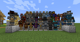 MC Dungeons Armor