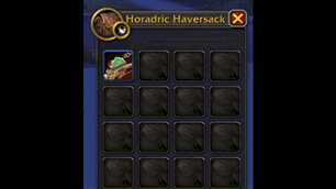 Not-Swim mode inventory view