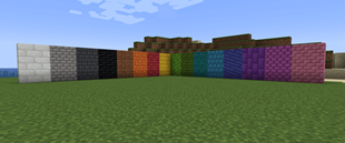 Dyed Rock Bricks!