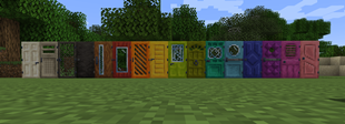 Dyed Doors!