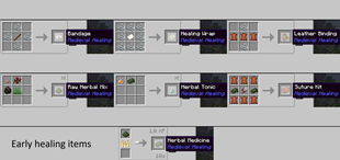 Medieval healing mod