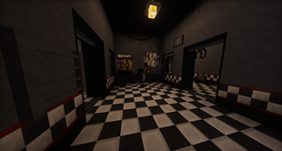FNAF 1 salle surveillance