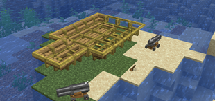 Unique ship building!