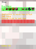 Shop GUI