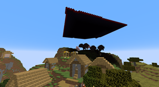 Expanding obsidian can cover the sun