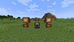 New block and items