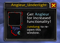 Setup without Angleur