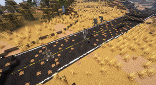 Asphalt Road Blocks