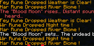 Commands on item drop