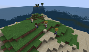 Group of Pre-Historic Villagers