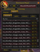 SFX Character Search