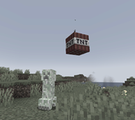 Time Stopped Creeper+TNT!