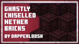 Ghastly Chiselled Nether Bricks - By DapperLoosh