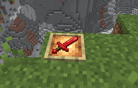 red sword