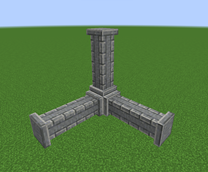 Place pillars along all axes.