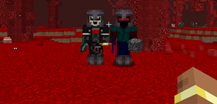 Hells Herobrine and The Man From The Hell briefly Hell's Man