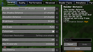 Video Settings