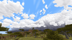 Cumulonimbus with Cumulus Front