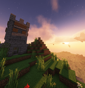 Floating Island with Tower