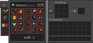 Crafting Table with Recipe Book