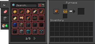 Furnace with Recipe Book