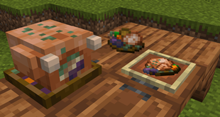 Roast Turkey with Plum