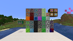 Tout les minerai du mod