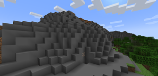 A stoney peaks with texture pack installed