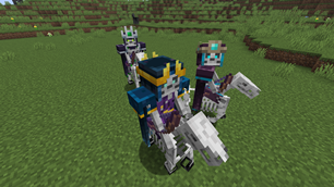 Skeleton Horse Jockey