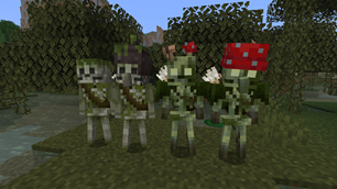 Mossy Skeletons and Bogged