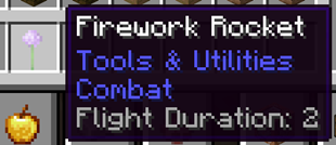 Firework Rocket - It works for all three flight durations :)